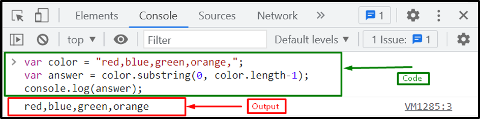 How To Remove Last Comma From String In JavaScript