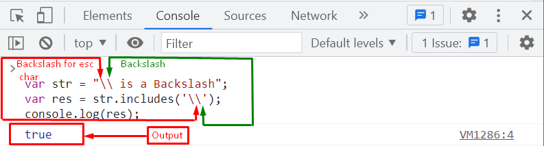 How To Check If String Contains Backslash In JavaScript