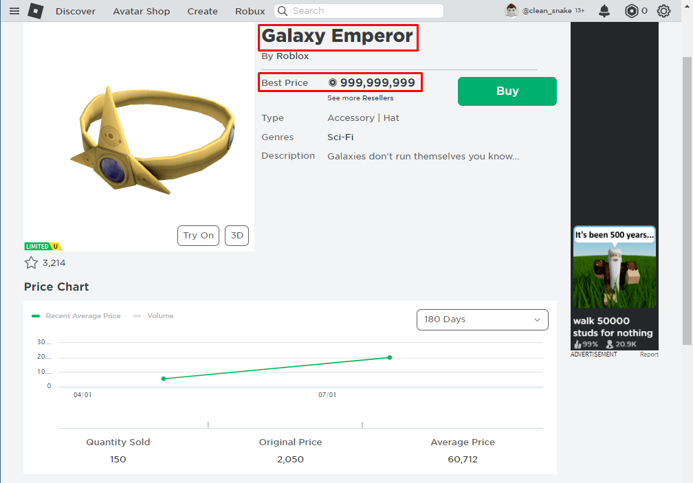 Roblox: 15 Most Expensive Catalog Items