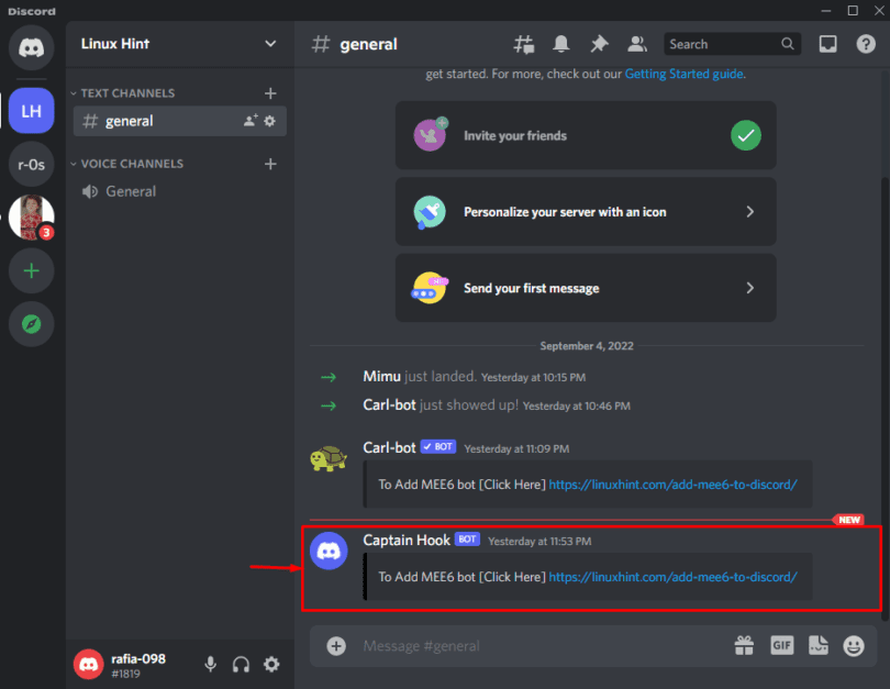 How to Send a Hyperlink in Discord