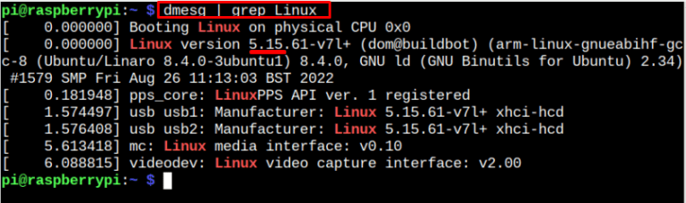 linux find kernel version