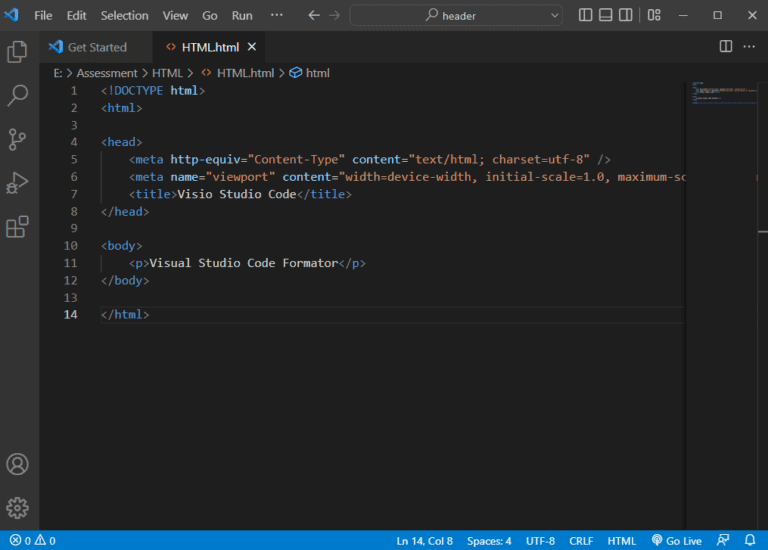sublime text html formatter