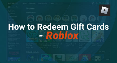 How to redeem a Roblox Gift Card 