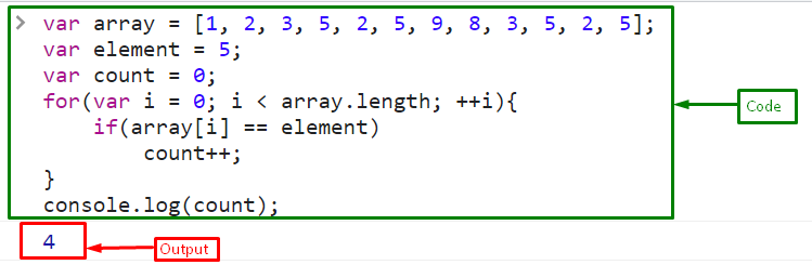 How To Count Certain Elements In An Array In JavaScript LaptrinhX