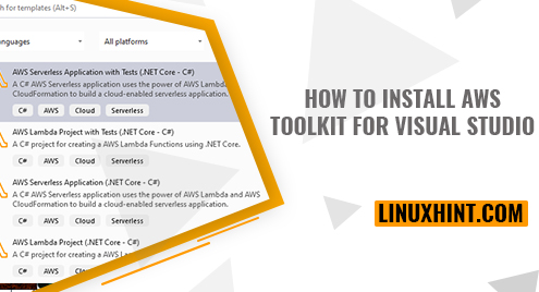 How to Install AWS Toolkit for Visual Studio