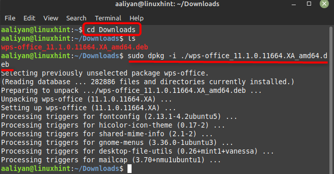 How to Install WPS Office on Linux Mint 21