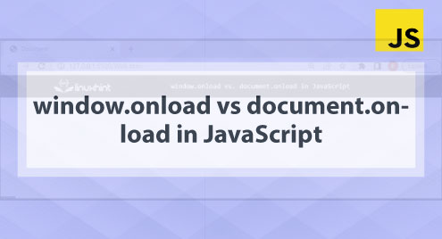 window.onload vs document.onload in JavaScript