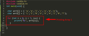 How to Print a Char Array in C Through printf – Linux Hint