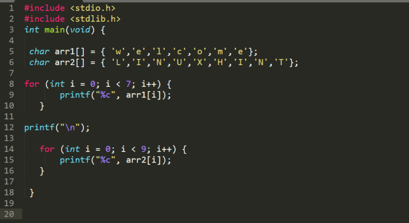 How to Print a Char Array in C Through printf – Linux Hint