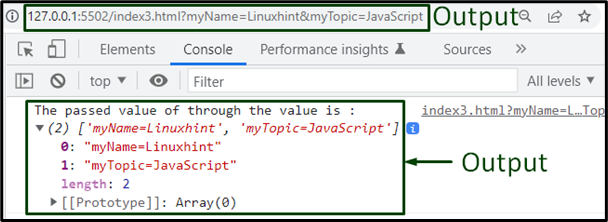 How to Pass JavaScript Variables in URL?