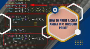 How to Print a Char Array in C Through printf – Linux Hint