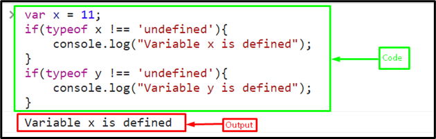 Javascript Check If Variable Exists (Defined/Initialized)
