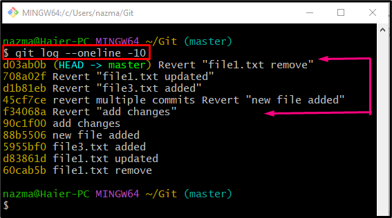 How To Revert A Range Of Commits In Git
