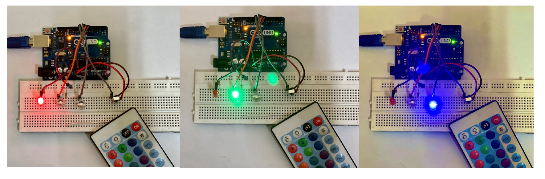 Arduino IR Remote to Control LEDs ON and OFF