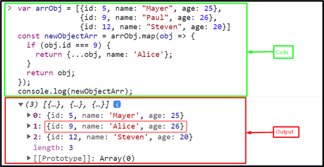 How To Change Value Of Object Which Is Inside An Array Using JavaScript 