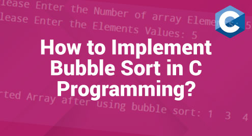 C Program for Bubble Sort