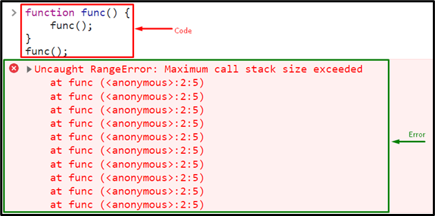 How To Fix Maximum Call Stack Size Exceeded Error