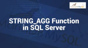 STRING_AGG Function in SQL Server – Linux Hint