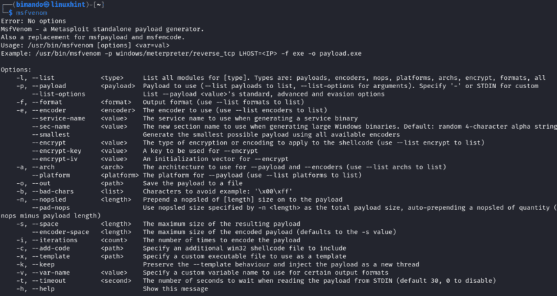 How to Create and Use a Reverse Shell Using Metasploit – Linux Consultant