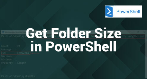 Get Folder Size in PowerShell