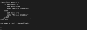 How to Set and Disable Mouse in Vim – Linux Hint