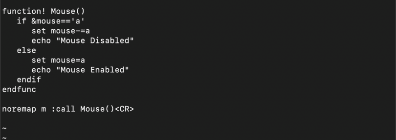How to Set and Disable Mouse in Vim – Linux Hint