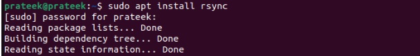 install-rsync-using-apt-command