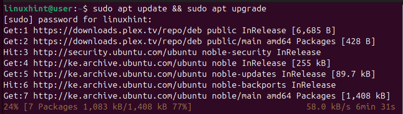 Ubuntu 24.04 настройка после установки