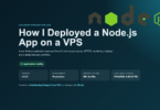 Node.js application deployment workflow on a VPS using Git, SSL, PM2, and monitoring.